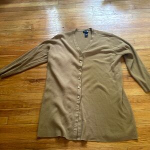 Venezia Jeans Cardigan Sweater Wool Blend